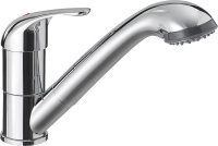 Reich single-lever mixer tap Ceramic KAMA with hand shower Duett colour chrome