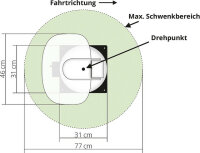 Satanlage automatisch Megasat Caravanman Kompakt 3 Twin Farbe weiß