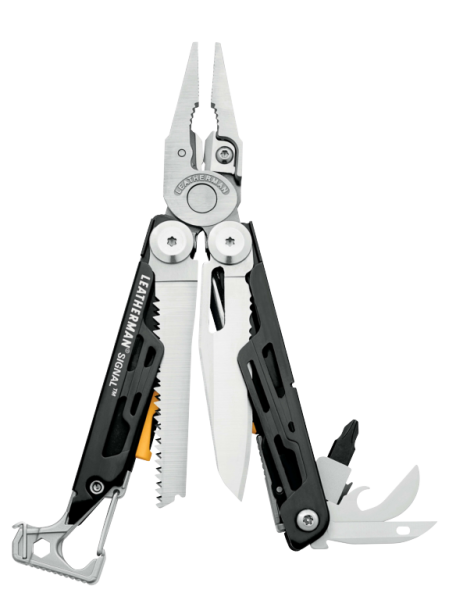 Multitool LEATHERMAN Signal Farbe schwarz, silber