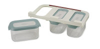 Storage set JosephJoseph CupboardStore© 3 pcs 3 x 900 ml, colour light blue