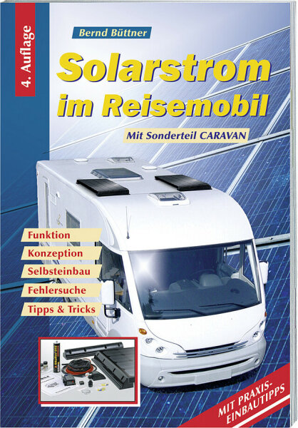 Büttner Praxisbuch Ratgeber Solarstrom im Reisemobil