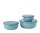 Multischüssel-Set MEPAL Cirqula rund 3-teilig Farbe nordic white