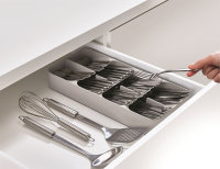 Cutlery organis. Joseph Joseph DrawerStore compact Col. grey