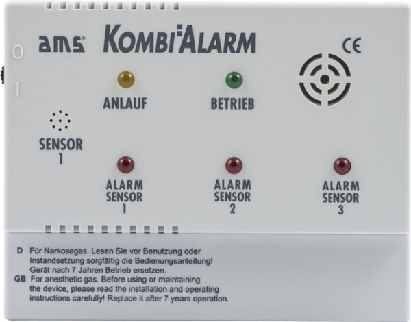 Gasalarmger„t AMS Kombi Alarm