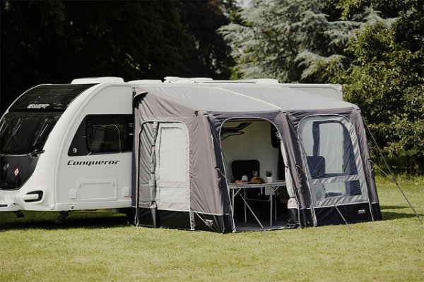 Caravan awning Vango Baletto Air 390 Elements Shield, no groundsheet Colour grey violet