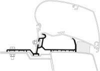 Adaptateur d’auvent THULE Renault Master G2 pour...