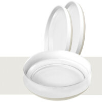 Service vaiss. BRUNNER Odette 6 en 1, couleur blanc/gris