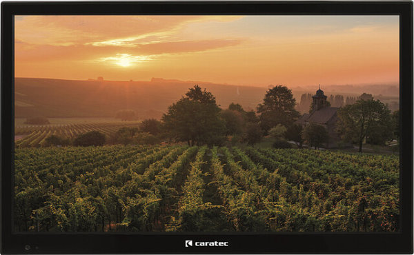 Caratec Vision CAV220B.2 55cm/22 pouces TV grand angle avec DVB-T2 HD et DVB-S2