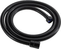 Shower hose REICH with conical nut Colour black Length 1.5 m