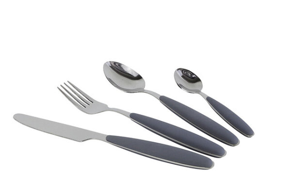 Besteckset gimex stainless steel 16-pcs. colour navy blue