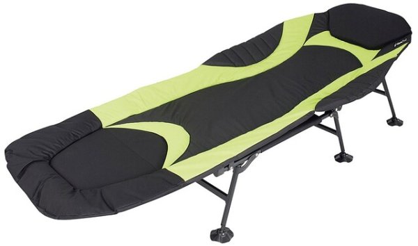 Feldbett EuroTrail Queen Farbe schwarz/lime