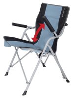 Eurotrail Arras folding chair Colour dream blue/black