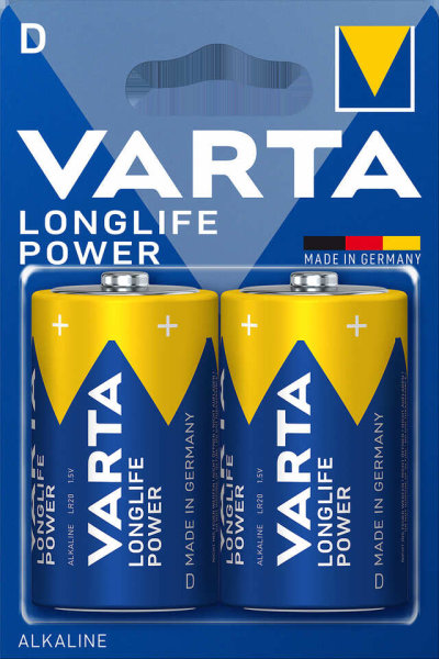 Pile Varta Longlife Power 1,5 V D