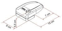 Sicherheitsblock Fiamma Safe Door 1 Stück Farbe weiß