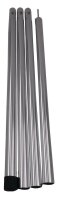 Pitching pole BENT Aluminium, 180 cm x 22 mm