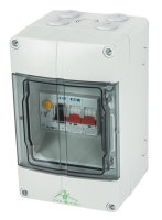 Elec. switch panel LEAB PCM4 PowerCon 2 x output