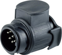 Adapter 13/7 pol With 13pol plug and 7pol. socket