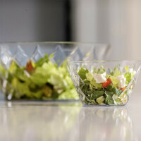 Salatschale koziol CRYSTAL mit 4 Portionsschalen Farbe crystal clear