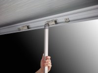 Additional awning foot for awnings from 3.50m