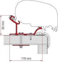 Adaptateur Fiamma Carthago Malibu 400 cm pour F65 / F80