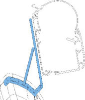 Markisenadapter Dometic PR für Ducato H2 Roofrack