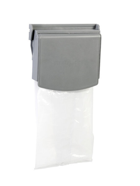 Waste bag holder with lid Brunner Trapsy Colour grey