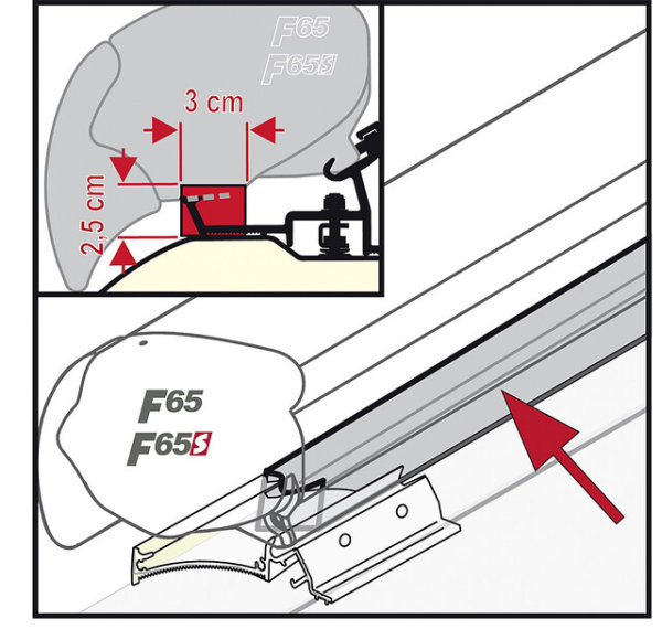 Rain Guard F65 50 Long. 50 cm