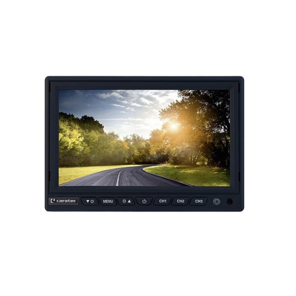 Moniteur Caratec Safety CSM7010 pour caméras CVBS et AHD 17,6 mm _7 pouces_