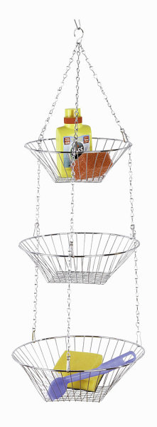 Wenko 3-tier kitchen basket Trio