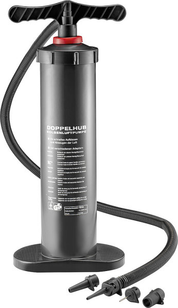 Double stroke pump Colour black Lifting volume approx. 2 x 2100 cm