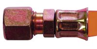 Gasschlauch 40 cm G 1 / 4 LH-ÜM x SRV 8 mm lose