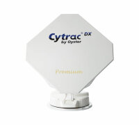 Antenne satellite automatique Cytrac DX Single LNB avec Oyster Smart TV 27”