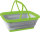 Brunner folding basket Holdall 16 l Colour grey / green