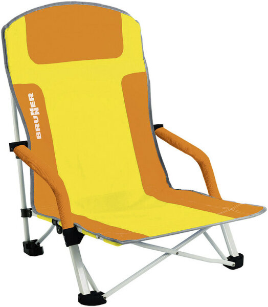 Chaise de plage Bula Coul. jaune orange