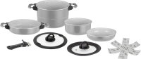 Pot set BRUNNER Fusion 7+1 Diam. 22 cm Colour grey