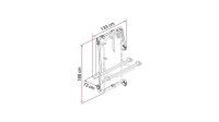 Befestigungsrahmen FIAMMA Kit Frame Sprinter ab 2018 Farbe aluminium