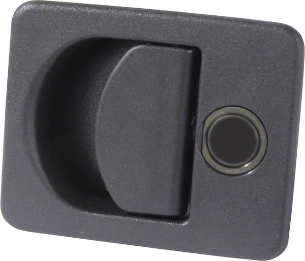 Door lock KUBUS 140x80mm black