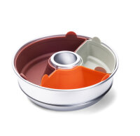 Set de moules de cuisson en silicone OMNIA, 6 pièces