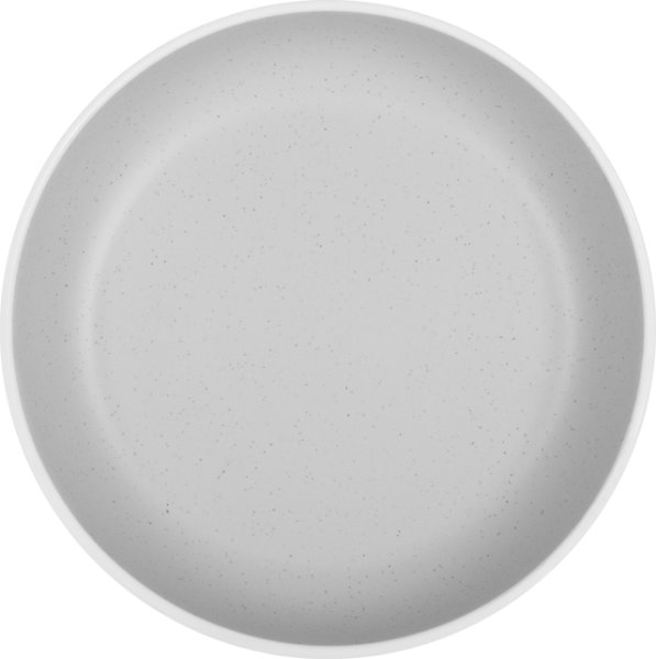 Assiette soupe BRUNNER Dolomit Stone Touch, diam. 21 cm coloris blanc