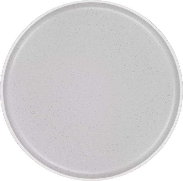 Plate BRUNNER Dolomit Stone Touch, Diam. 26 cm col. white