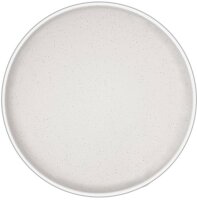 Plate BRUNNER Dolomit Stone Touch, Diam. 26 cm col. white