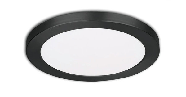 LED saillie / encastrée SCL Slim Flex, 6 W, 3000 K, noir