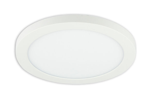 LED saillie / encastrée SCL Slim Flex, 6 W, 3000 K, blanc