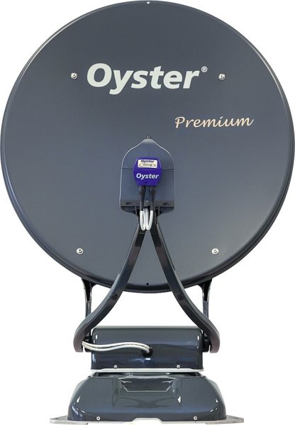 Antenne satellite automatique Oyster 70 Premium Twin LNB avec Oyster Smart TV 32 pouces