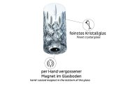 Magnetic Crystal Verre Longdrink Silwy 4pièces avec tampons en gel nano-métal