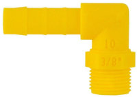Elbow screw-on nozzle 3/8