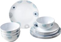 Melamine crockery set BRUNNER Allround Color midday deep sea