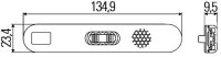 Side Marker Lamp with reflector