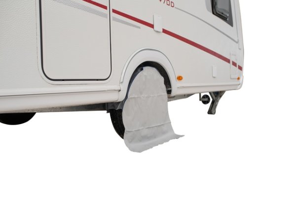 Radschutzhülle Hindermann aus Folie 16 Zoll 69,0 / 22,5 cm Farbe hellgrau für RM