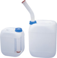 Water container 10 l, 225 x 190 x 300 mm w. pouring spout...